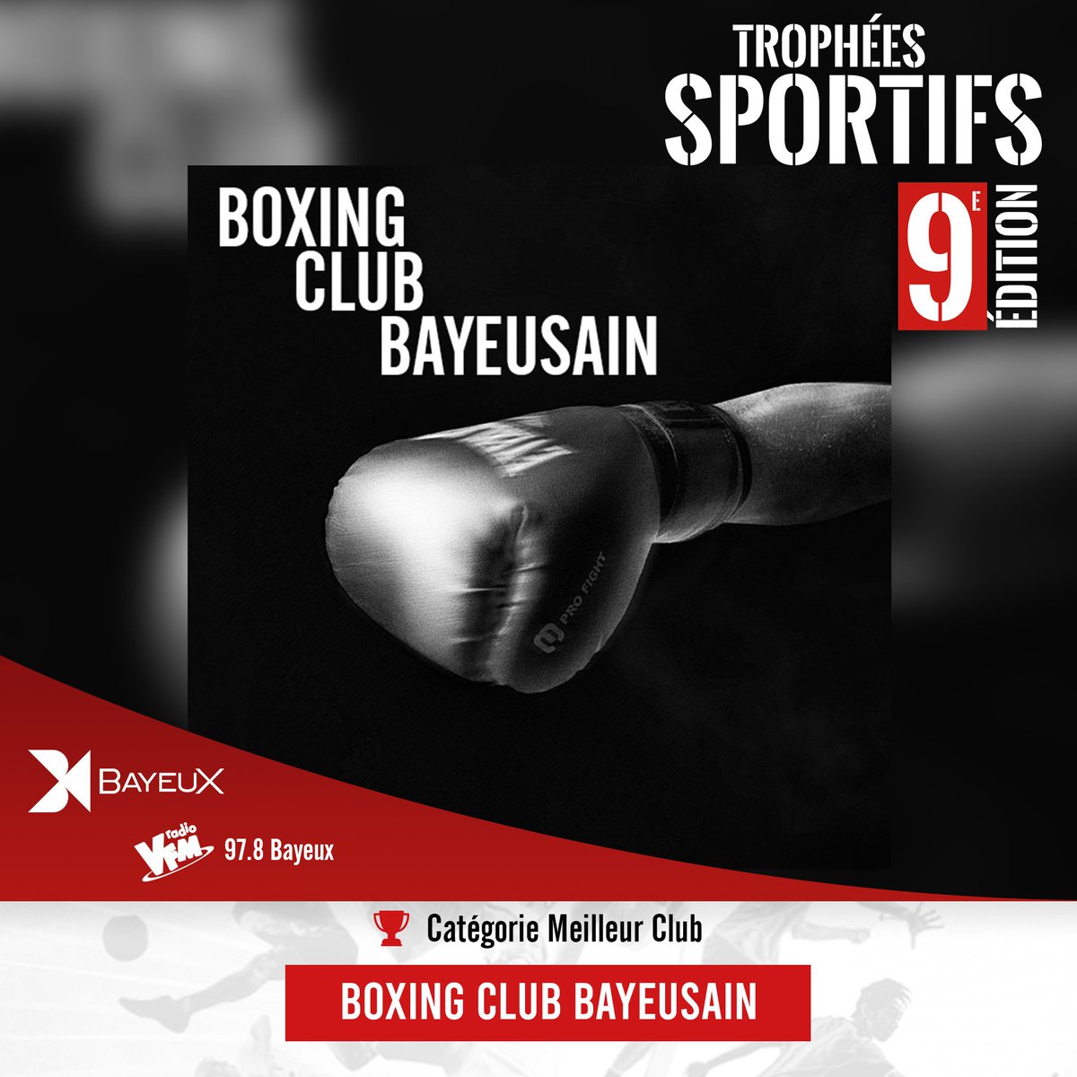 BayeuxOfficiel's tweet photo. 🏆 J-1 avant la soirée des #TrophéesDesSportifs à #Bayeux ! Dans la catégorie Meilleur club, les nommés sont...

👉 Bayeux Bessin Judo
👉 @CSBayeuxBasket
👉 Boxing Club Bayeusain

#sport @laradiodupays https://t.co/pLqhipXtbZ