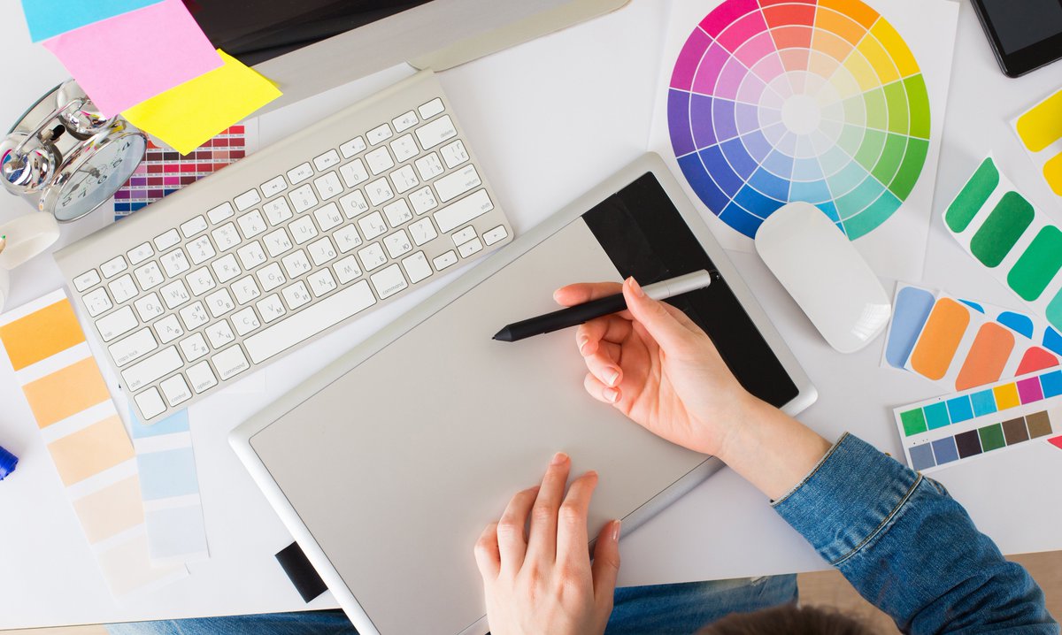 We are looking for a beautiful start in life. 

Can anyone recommend a super graphic designer with an eye for elegance &amp; consistency for logo/stylesheet work to give us a clean look? 

DM for a full brief.