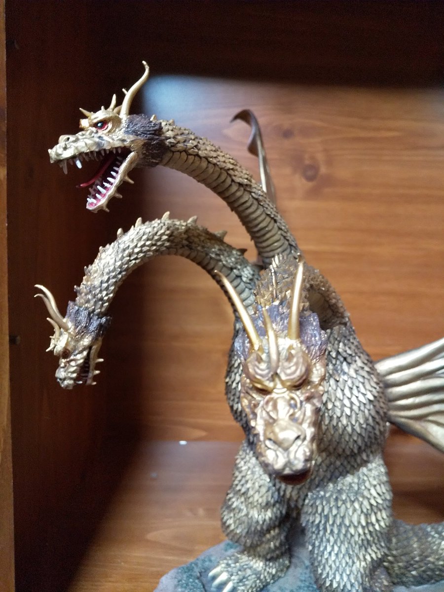 初代キングギドラ　1964 M-ARTS ② 原型制作 茨木彰 在庫一掃クリアランスセール フィギュア「キングギドラ KING GHIDORAH