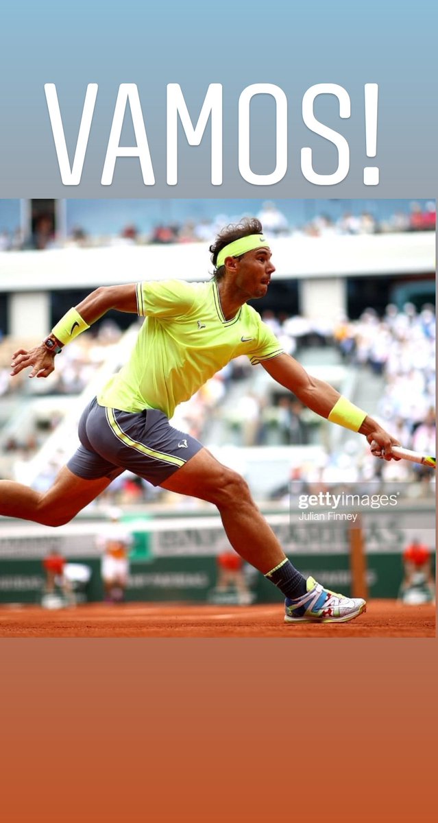 elbajimenez9's tweet photo. #FEDAL #VAMOSRAFA #KINGOFCLAY #ILOVETENNIS #KISSMYACE #BABYGOTBACKHAND #RG19 #RolandGarros #Vamos https://t.co/6kqtC00mqJ