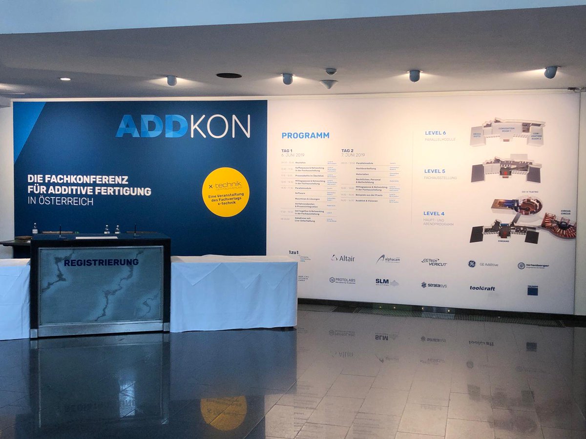 VERICUT_CGTech's tweet image. Delighted to be sponsoring the Addkon event in St Wolfgang, Austria.  Stop by and say hi to our German team #VERICUT #CNCSimulation #manufacturing