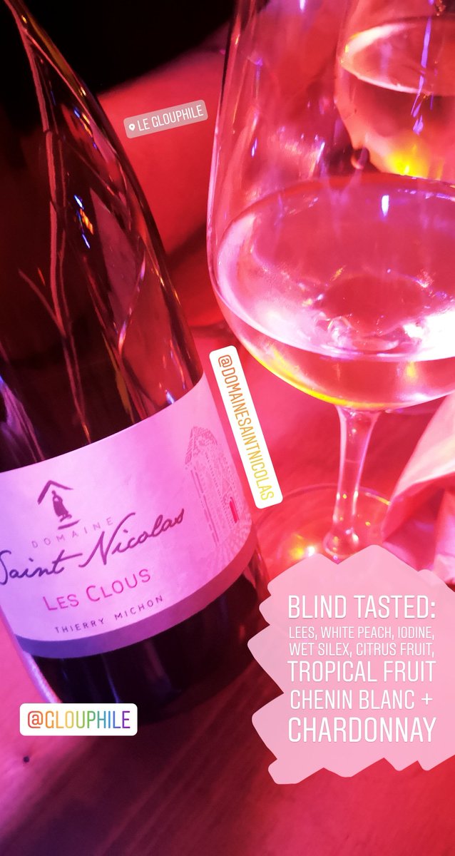 White #wine from <a href="/DomSaintNicolas/">DomaineSaintNicolas</a> 👌🥂