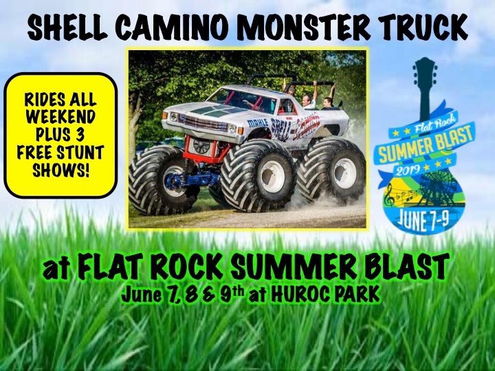 frriverfest's tweet photo. SUMMER BLAST BEGINS TODAY! Enjoy an evening of fun, FIREWORKS and fantastic music! The festivities get underway at 4pm with FREE FESTIVAL SHUTTLES available at Flat Rock High School and the Flat Rock Plaza. 
Festival Hours:
Friday: 4-11pm
Saturday: 11am-11pm
Sunday: 12-8pm https://t.co/foB0UNT83i