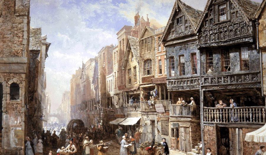 Explore Watergate Street Past &amp; Present on this walk on 24 June. As you walk from the city towards its former port, Stephen Langtree of <a href="/ChesterCivTrust/">Chester Civic Trust</a> will recount stories about Chester’s role as a major medieval port and this street. Book here: visitcheshire.com/whats-on/water…