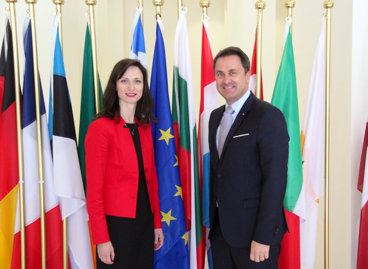 Xavier_Bettel's tweet photo. I’m proud that Luxembourg has not only been chosen to host @EuroHPC_JU but that we are also one of the countries that will host the first European supercomputers. This is a major step towards making Luxemburg a leader in the high-technology sector. https://t.co/j9kN4tzACU