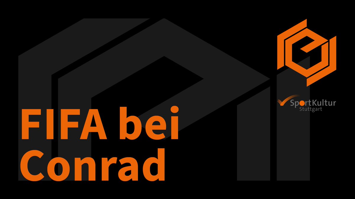 - FIFA Turnier bei Conrad Stuttgart -
 esport-stuttgart.de/events/fifa-tu…
#eSport #Gaming #Verein #Stuttgart

Am 8. Juni veranstaltet Conrad in vielen Filialen ein FIFA-Turnier. In Stuttgart werden wir auch dabei sein! Wir freuen uns über einen Besuch von dir und einen spannenden und...