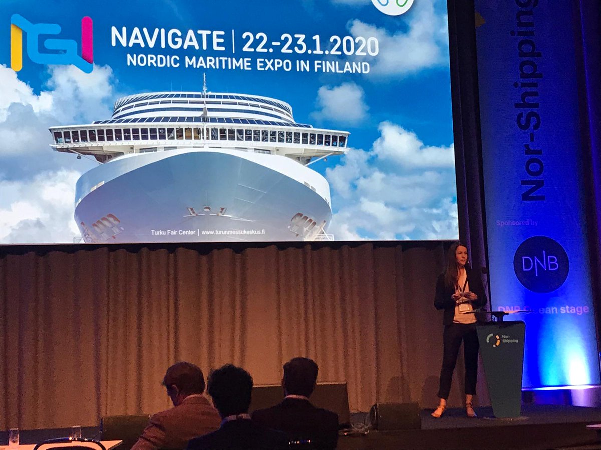KristaAhonen's tweet image. Tänään Norshippingin stagella #navigate2020 #NorShipping2019 #IntelligenceHunt5