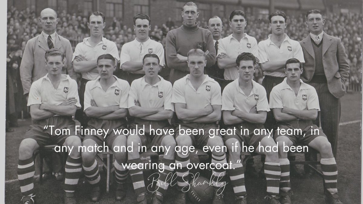 On the legacy of Sir Tom Finney <a href="/pnefc/">Preston North End FC</a> #Preston #PNEFC #SirTomFinney