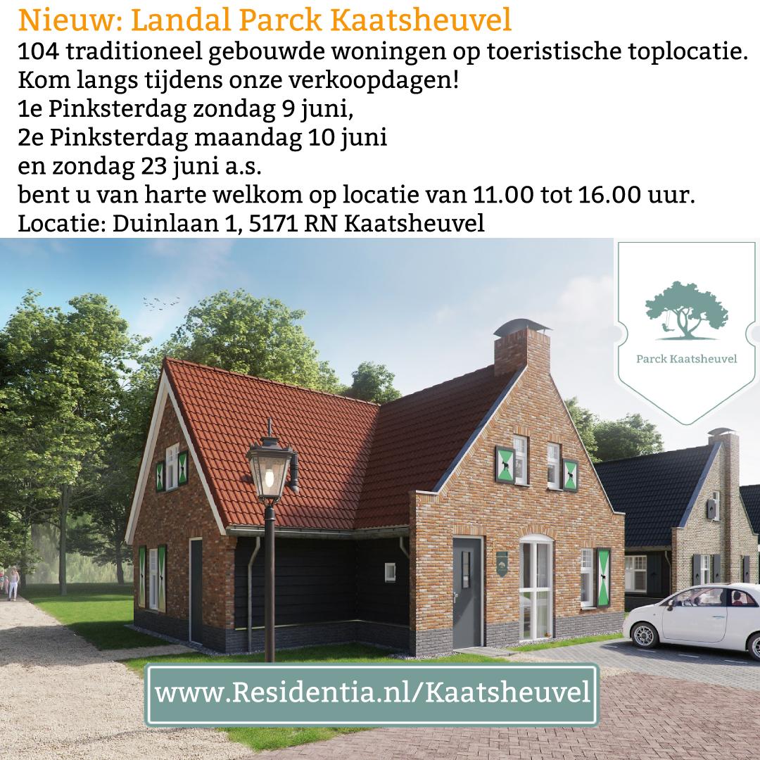 Welkom op verkoopdagen op Landal Parck #Kaatsheuvel. Nieuwbouw #recreatiewoningen op toeristische toplocatie. Mooie #belegging. Verkoopdagen: 1e en 2e Pinksterdag (zo. 9 en ma. 10 juni) én zo. 23 juni a.s. Adres: Duinlaan 1, 5171 RN Kaatsheuvel. residentia.nl/kaatsheuvel