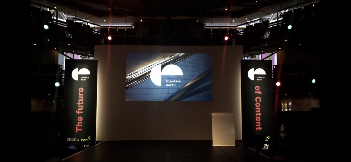 madeinmanc's tweet photo. Very proud of @martinjwilliams , @603Copywriting &amp; @BJHampson for putting on an awesome @_CreativeNorth Event &amp; hearing from so many inspiring speakers on ‘#TheFutureOfContent’

Massive congratulations guys 💪 #CreativeNorth https://t.co/EtYG8R992U