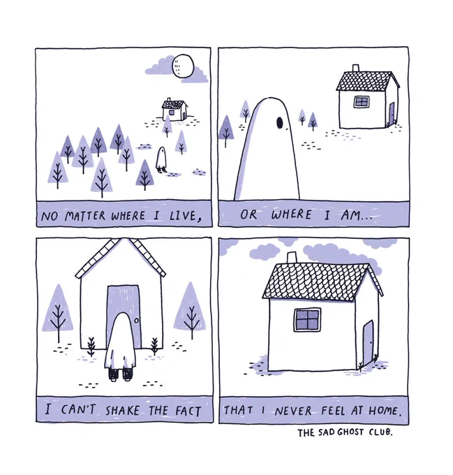 Never feeling settled... 