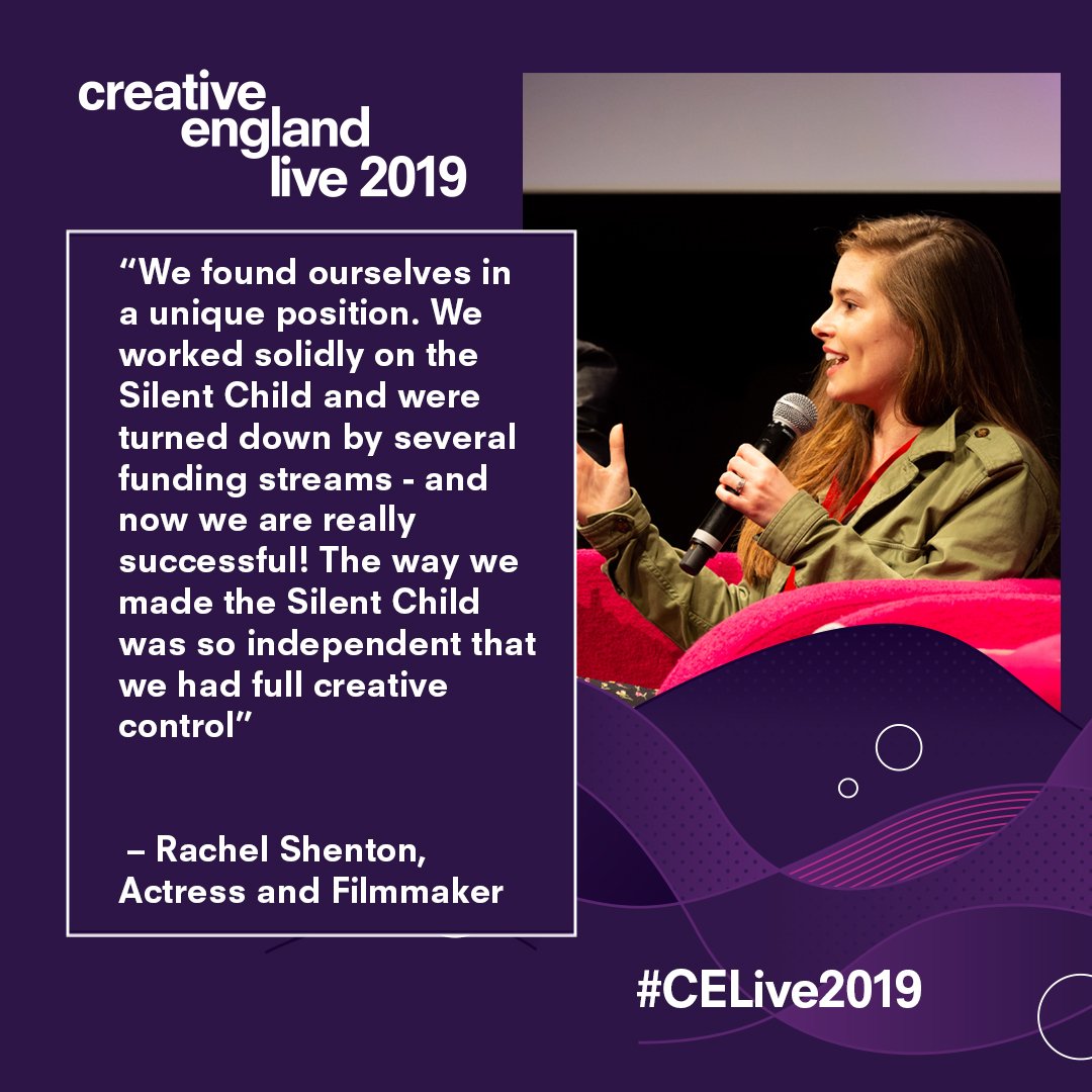 At #CELive19 <a href="/RachelShenton/">Rachel Shenton</a> shared her journey of creating Academy Award winning short <a href="/SilentChildFilm/">The Silent Child</a> - find out more about the day in our blog ow.ly/1qJu50uyPyU