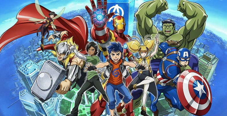 主水 アメコミnow フューチャー アベンジャーズ は英語吹替版の制作が進んでいるというレポートもあり オンエア形態などは不明ですが 近いうちにアメリカ本国でもメジャーな存在になるかもしれません The Future Avengers Anime Is Getting An