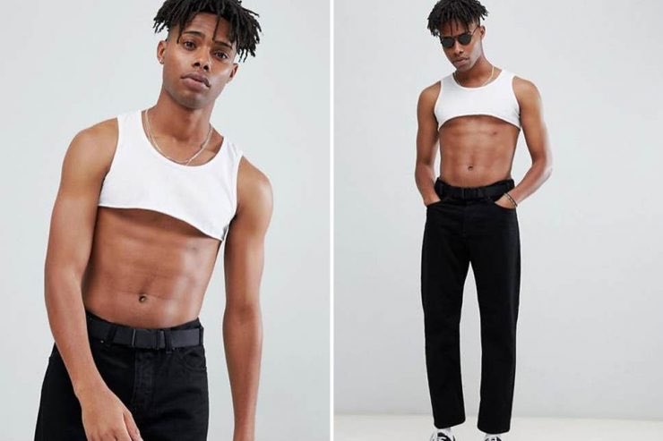 sprinkles_team's tweet photo. ASOS are selling crop tops for men - for £15! Thoughts... 🤔
https://t.co/H6rcZwaYVd
#ASOS #croptopformen https://t.co/53rS2RJVUj