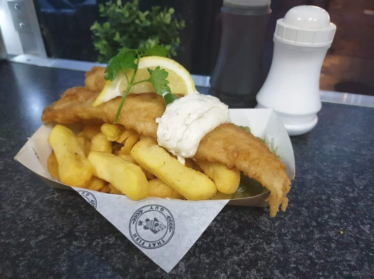 A big shout-out to our fabulous friends at <a href="/thatfishguy1/">That Fish Guy</a> on #nationalfishandchipsday 
James and Ceri cook up the very best fish and chips in South Wales... And they pop up at events all over the place. Seek them out and enjoy!
