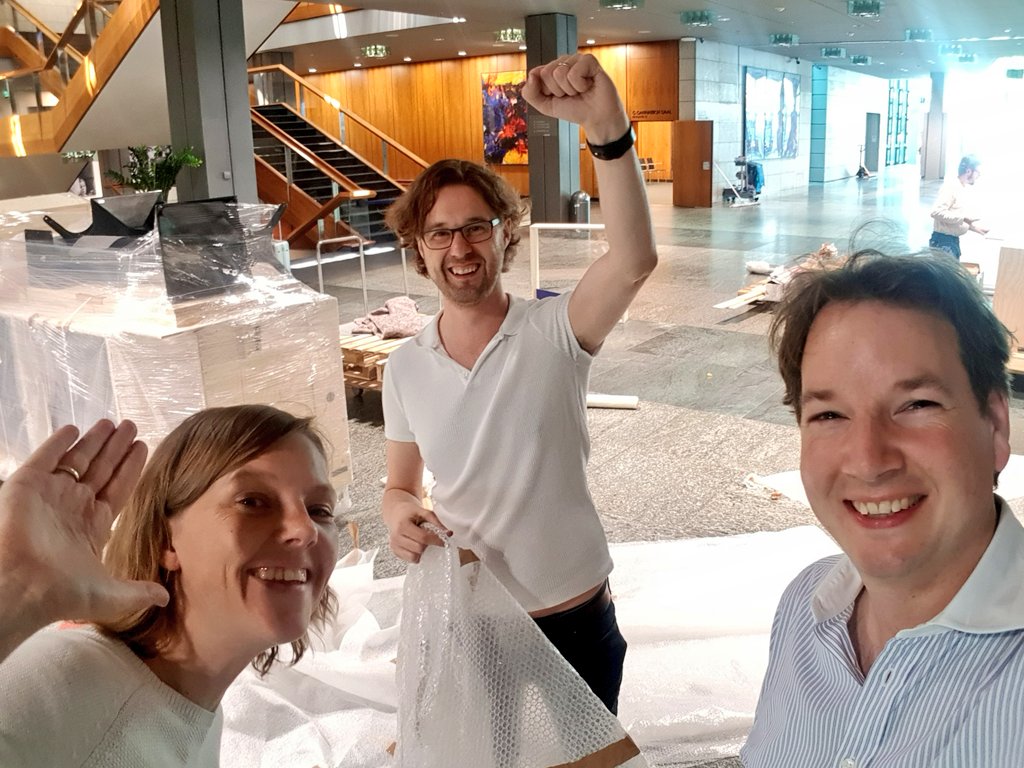 foldenburg's tweet photo. Einpacken in Mannheim, Auspacken nächstes Jahr in Leipzig beim #dst20. Danke und bis dann! #DST19 https://t.co/UFeCBP8msu