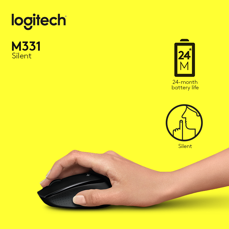 India_Logitech's tweet photo. Wow others with the Logitech #M331 Silent mouse. It’s so silent that all you have got to hear, is your heart. With its 24 month battery life, it is sure going to keep your productivity high.
Own Yours: https://t.co/f95FduZAjV https://t.co/T7nN4HCfua