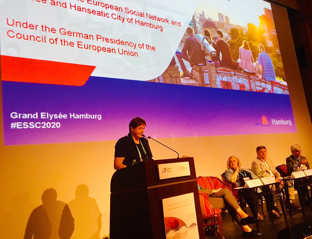 ESNsocial's tweet photo. We look forward to welcoming you to the 28th European Social Services Conference in #Hamburg in 2020
Petra Lotzkat
State Secretary
Ministry of Labour, Social and Family Affairs and Integration, Germany #ESSC19 https://t.co/Xh83GvRB3e