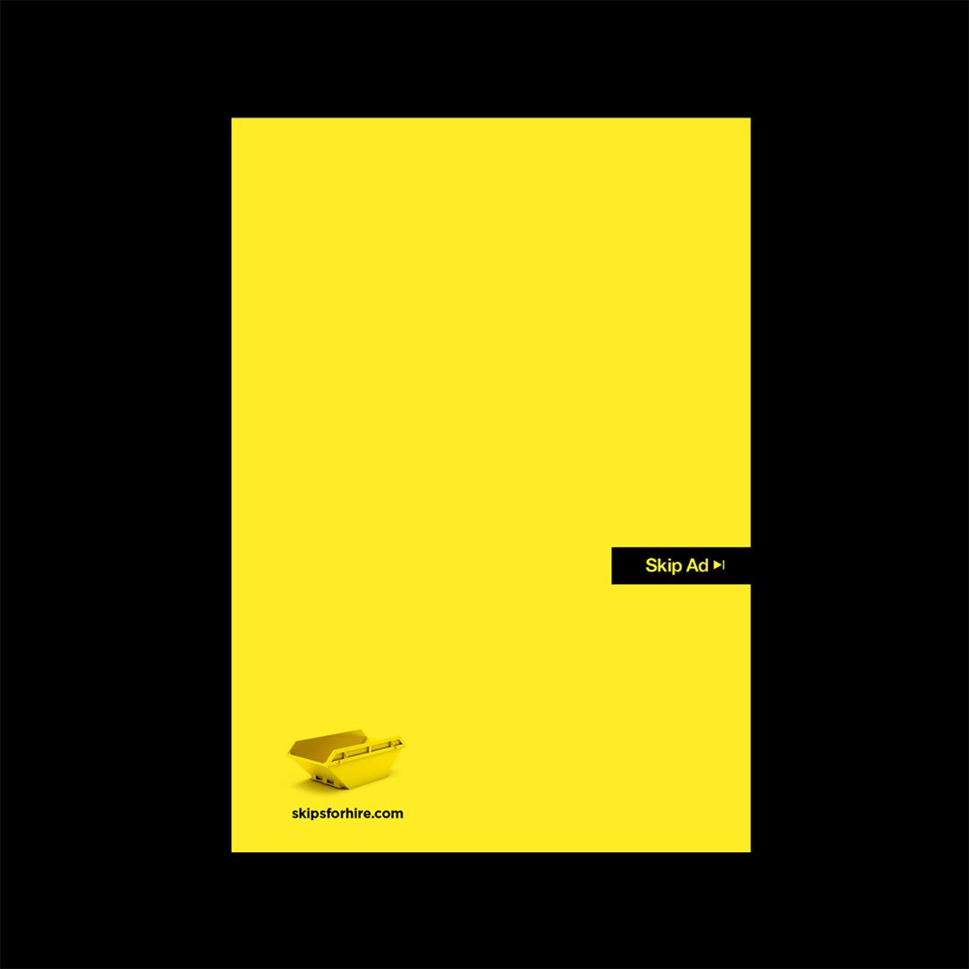 We won a <a href="/ChipShopAwards/">Chip Shop Awards</a> for Best Professional, our simple idea for a Skip Company. Thanks again to <a href="/TheDrumAwards/">The Drum Awards</a> we won 5 overall! Great night! 🥳🥳🥳