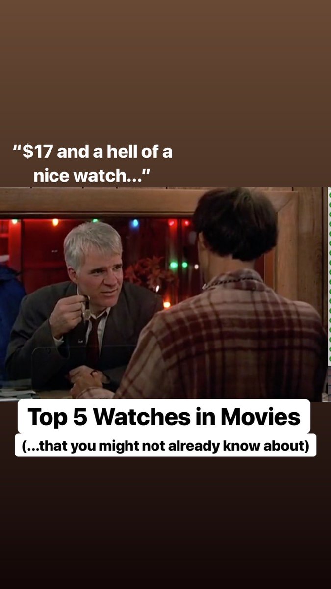 jawatchguy's tweet photo. New video is up  - Top 5 Watches in Movies (that you might not already know).  Link is below.  Enjoy!

https://t.co/ooZUrZCugw

#watchesinmovies #moviewatches #movies #watches  #wristwatch #watchnerd #watchlove #watchfam #watchesoftwitter #watchesofinstagram #justanotherwatchguy https://t.co/jYmNGKu2QE