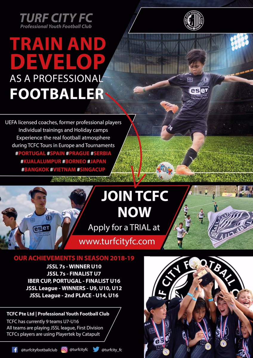 turfcity_fc's tweet photo. The right place for real footballers ⚽️❤️ #tcfcpower💪🏼💪🏼 #singapore #youthfootball https://t.co/I2ZrdpN89F