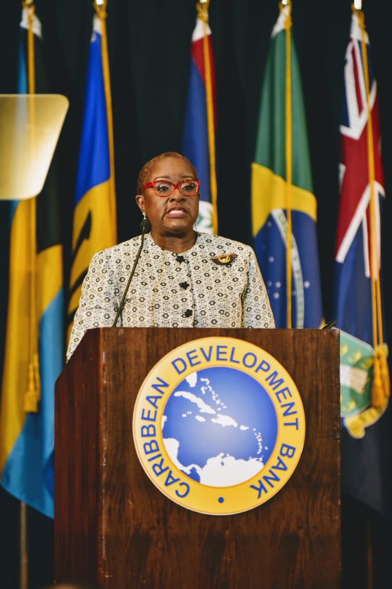 PlanningTT's tweet photo. 'Placing the region's development at the forefront'. #BOG49's Chair, Camille Robinson-Regis on *TRANSFORMATION*. See the Caricom news link below for full story⬇.
https://t.co/9g3GE3tqTI https://t.co/T5f9fv95N6