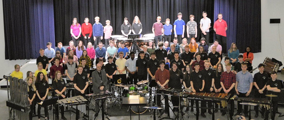 MidlothianPerc's tweet image. Midlothian Percussionists raise £450 at the 2019 #PercussionExtravaganza Concert which will buy new mallets &amp;amp; music for each ensemble

And the raffle in aid of the #MidlothianPercProject raised £348 which will support the #MidPercTraining &amp;amp; #MidPercEnsemble
Photo by @madpiper69