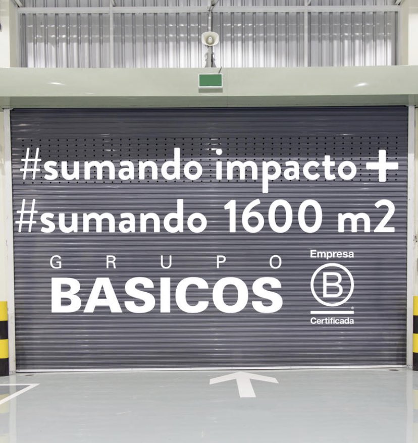 GrupoBasicos's tweet photo. #bcorp #proud #positiveimpact https://t.co/6TulNQg0Rz