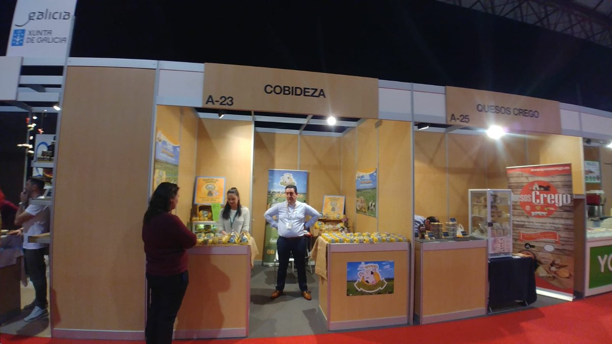 DonaCobina's tweet photo. Deixámosvos unhas fotos do 23º Salón de Alimentación do Atlántico Salimat Abanca. Esperámosvos! #salimat19 https://t.co/b3ghvv9BRr
