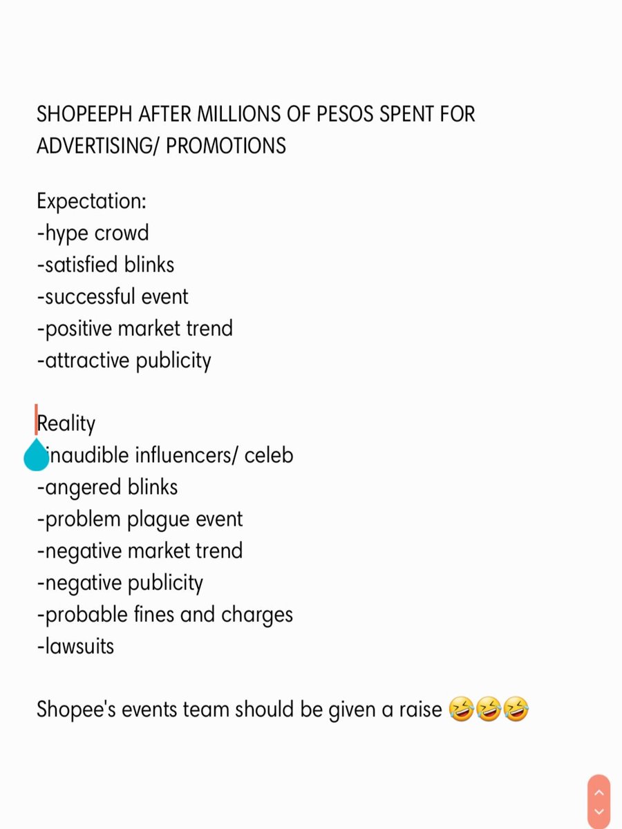cronus02's tweet photo. @ShopeePH #SHOPEESCAM
#SHOPPEESCAMDAY2
#ShoppeeBlackpinkinMNL
#ShopeeBLACKPINKinManila
#ShopeeBlacpinkinMNL
#ShopeeIsGoingToJailParty
#ShopeeCheckRealTopSpender
#SORRYBLACKPINK https://t.co/1yRRbHdxKd