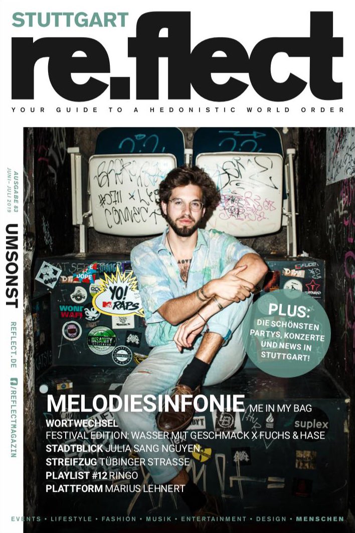 Melodiesinfonie (@melodiesinfonie) on Twitter photo First time I see myself on a front cover of a print magazine! I had the pleasure to meet <a href="/reflect_Magazin/">re.flect Magazin</a> to show them what‘s in my bag ;). —————
📸 © Gordon Koelmel | ftgrf.de für das re.flect Magazin | reflect.de“ First time I see myself on a front cover of a print magazine! I had the pleasure to meet <a href="/reflect_Magazin/">re.flect Magazin</a> to show them what‘s in my bag ;). —————
📸 © Gordon Koelmel | ftgrf.de für das re.flect Magazin | reflect.de“