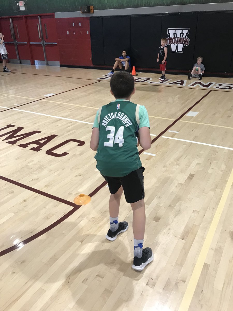 MoWestBball's tweet photo. We had some NBA All-Stars show up at Jersey Day at Camp! Looking forward to finishing the week strong today with Competiton Friday! Our buddy Jackson even lost a tooth! #ToothFairyTime #FutureNBAStars https://t.co/SzCZnia1bt
