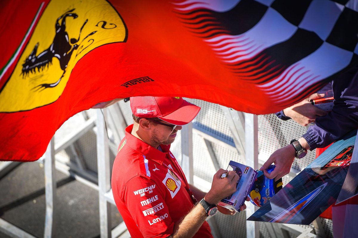 tifosiclub's tweet photo. Canadian GP Friday Practice Pictures Part 1 #ForzaFerrari #F1 #Seb5 #Charles16  #Tifosi #Ferrari #Pirelli #SF90 #Vettel #ForzaSeb #CL16 #ScuderiaFerrari  #essereFerrari #Montreal #CanadianGP https://t.co/m3aQH6lzf0