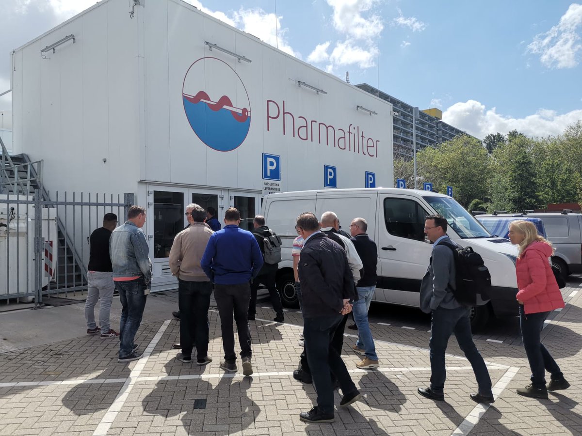 ArnoldWielinga's tweet image. Door een zeer interessant bezoek aan Pharmafilter bij Reinier de Graaf Gasthuis in Delft zit de samenwerking tussen de werkeenheden #AS50+ en De #Meierij duidelijk in de lift!