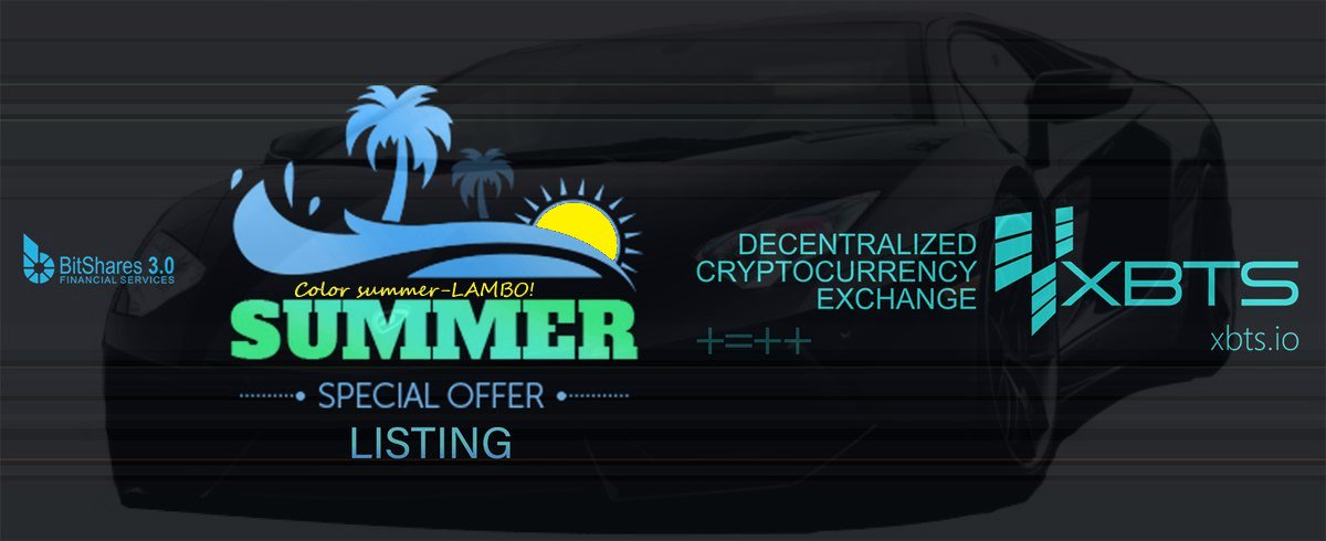 smart_channel_'s tweet photo. Exclusive Offer! Get #listing at summer price with 50% discount! 
 listed on 2 popular #Dex exchanges Bitshares &amp; XBTS! Fill the form https://t.co/zy3FVVbHfY  #Bitshares #xbts https://t.co/8YEBBEDDO7