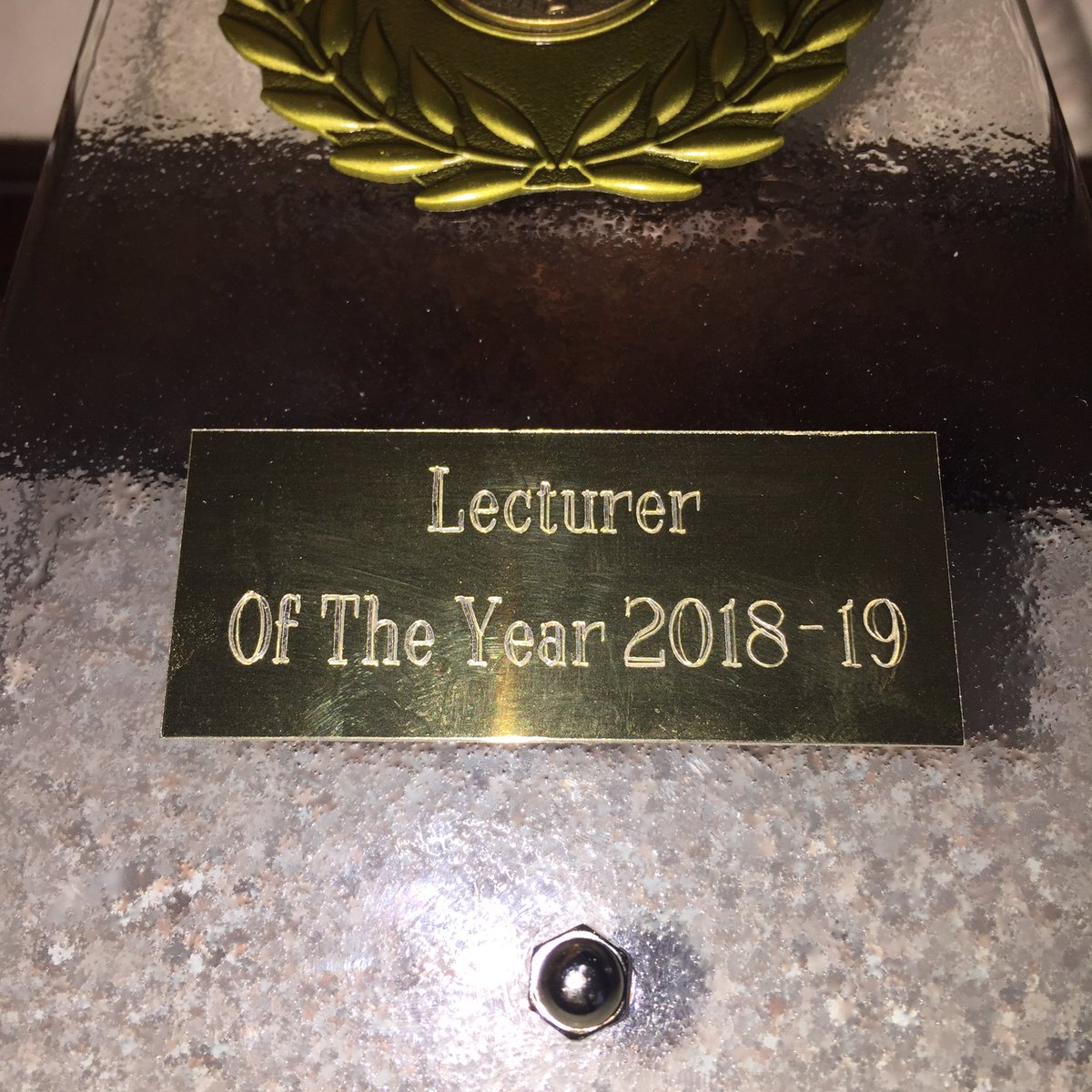Very touched and a bit overwhelmed receiving these last night at the @UWEyeOptomsoc Eyeball last night.  You do need at least two for banter and brilliant to share The Best Banter with @Tedilly! A lovely evening being very proud of @OptometryUwe students
