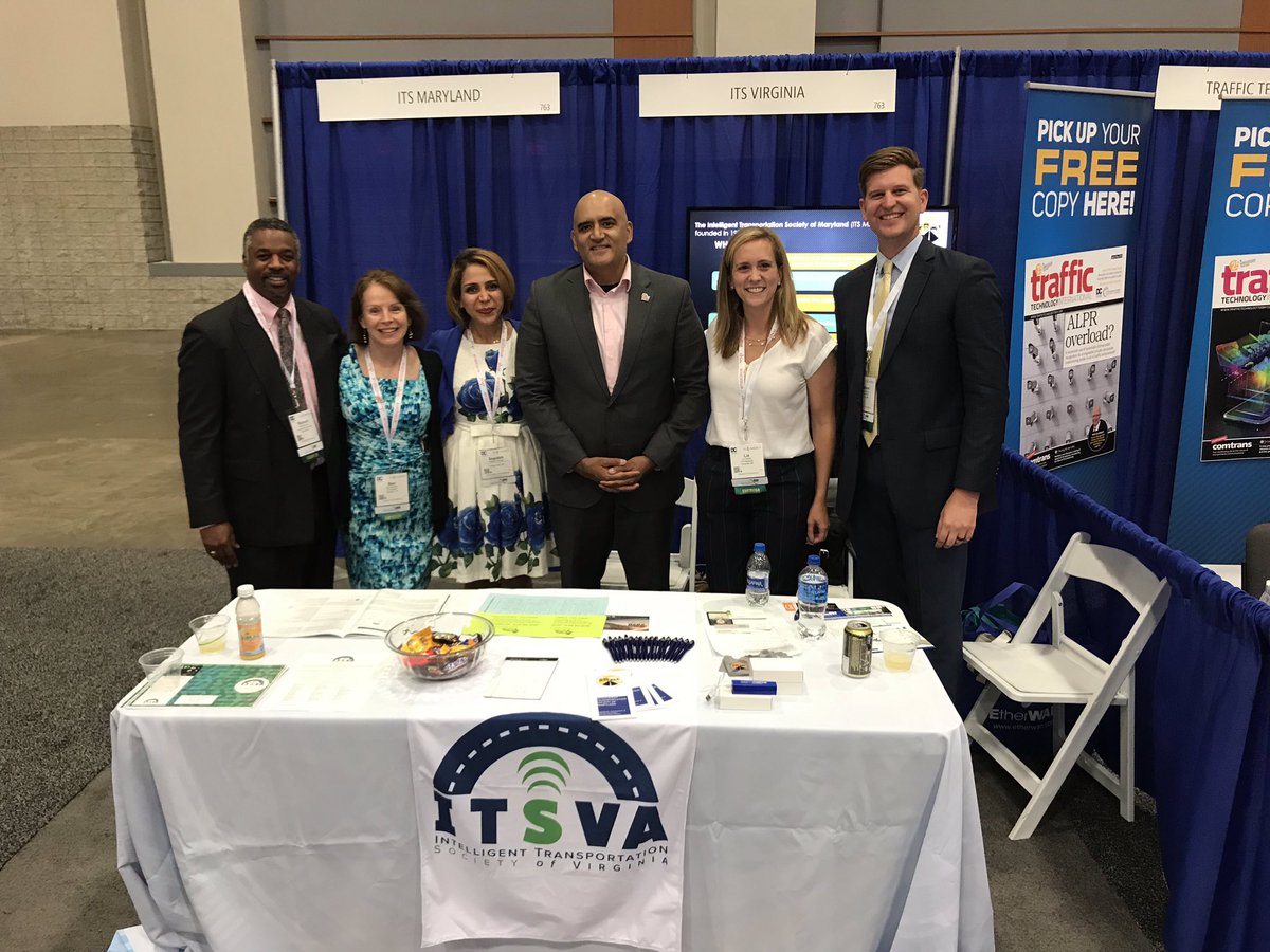 ITSMaryland's tweet photo. Thank you @Bhattman_ITSA for stopping by our booth yesterday! Come by and see us at 763 on the last day of #ITSDC2019 ! @VirginiaITSVA https://t.co/umFbc8YxqV