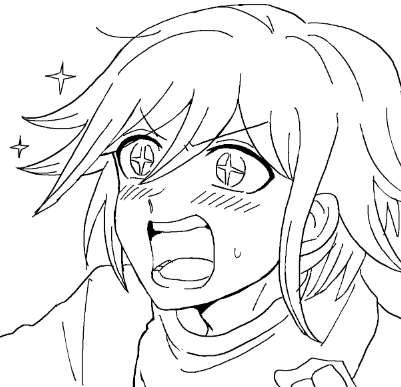 マッスルになっていないシーンを頑張って描いている… 