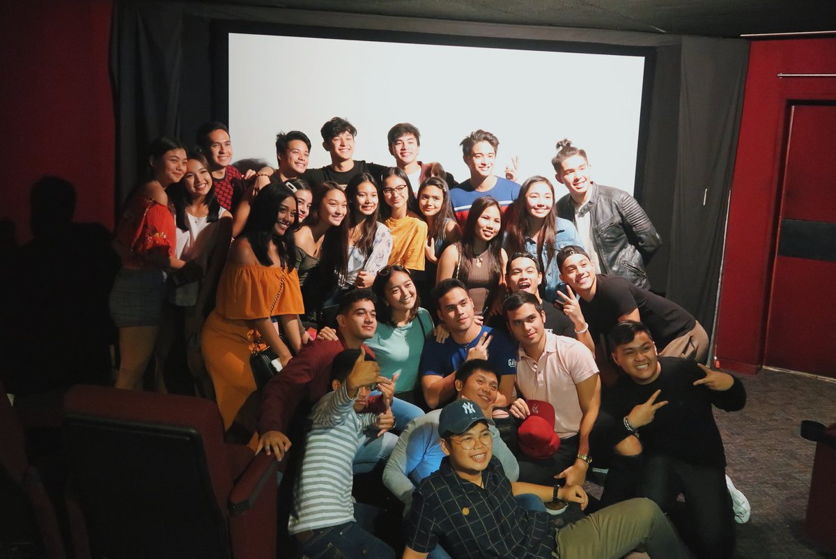 thearizaldo's tweet photo. y'all cute ily ❤ thank you @iwant!! 😘 #PastPresentPerfectPBBScreening https://t.co/S8uk8ykRs4