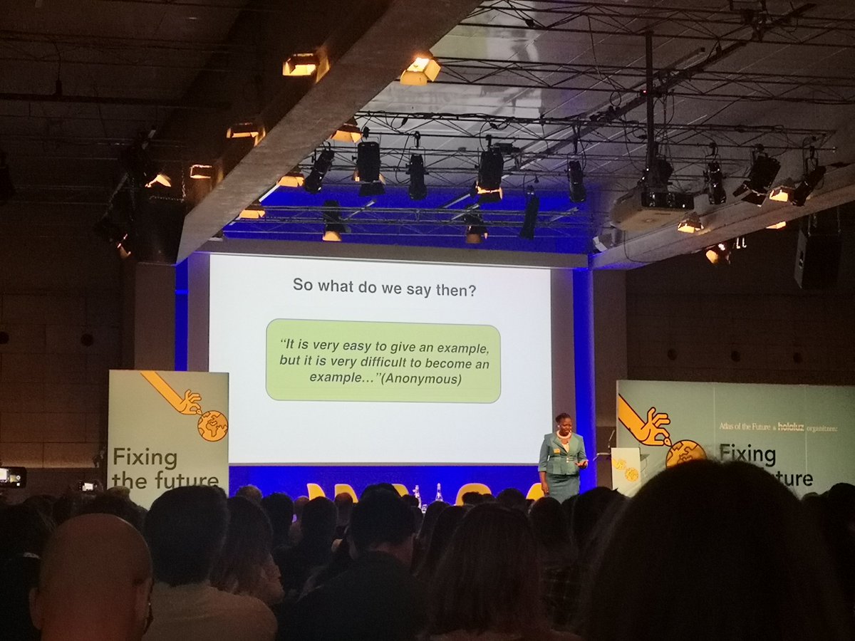It is very easy to give an example, but it is very difficult to become an example #fixingthefuture @atlasfuture #Sustainability
#agriculture #climatechange