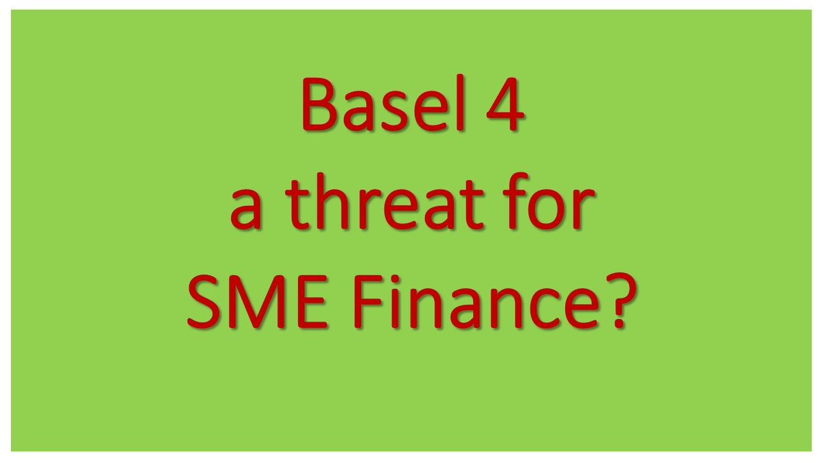 EBFeu's tweet photo. "Some provisions of the new capital requirements defined by Basel 4 may reduce the ability of banks to finance SMEs," says @GerhardHuemer @SMEunited https://t.co/o83xf0rxRI #Basel4 #BaselIV #bankingregulation #capitalrequirements https://t.co/F34wnkOtQ0