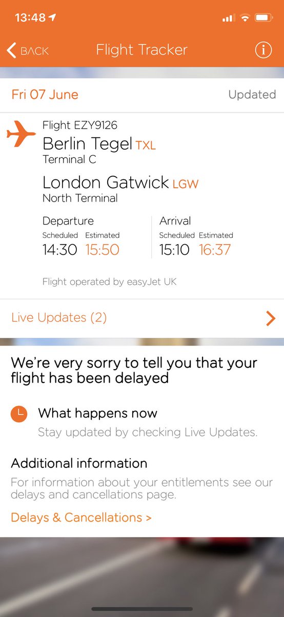 ClaudClarkson's tweet photo. @easyJet @Gatwick_Airport can someone tell me if this flight is actually going to take place????? 2 cancelled flights yesterday and now this? https://t.co/Osjw46irhq