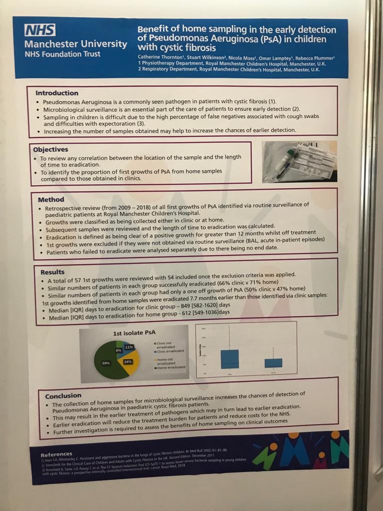 RMCH_Physio's tweet photo. Check out the posters from our @RMCHosp CF physio team at #ECFS19
π§«π¦ π¬
#cysticfibrosis #CF
@LoisPowell5 @catmthornton @MFTnhs https://t.co/DetjpP5aSC