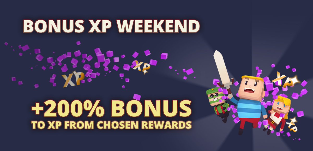 Time for XP boosted weekend!
kogama.com/news/1991/