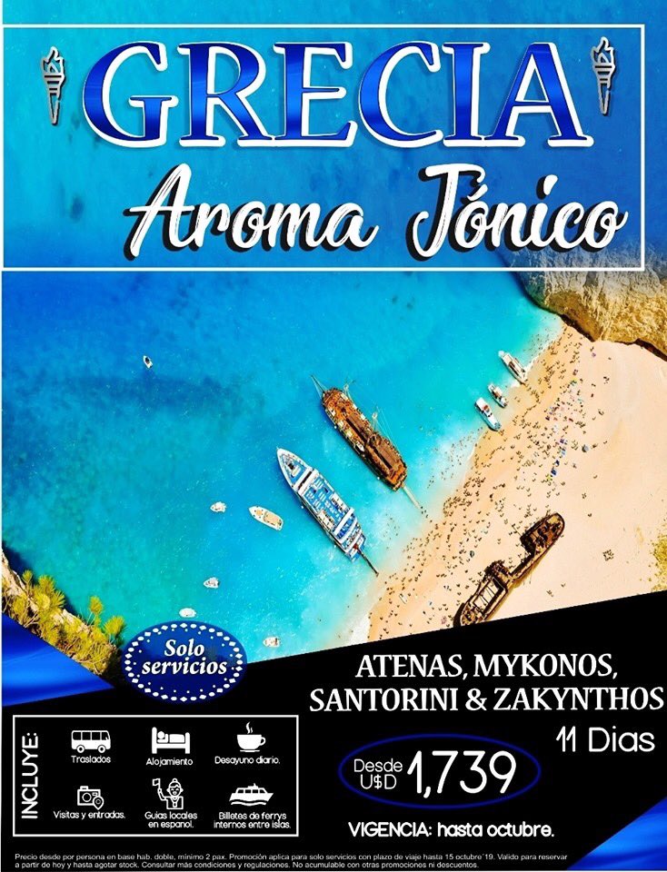 vipviajes's tweet photo. ¡Enamórate más de Grecia!!  

Reserva con tu agencia de viajes de preferencia. 
✅Informes Whatsapp👉: https://t.co/JYpM34xa0m: https://t.co/vIH6CE3KEF