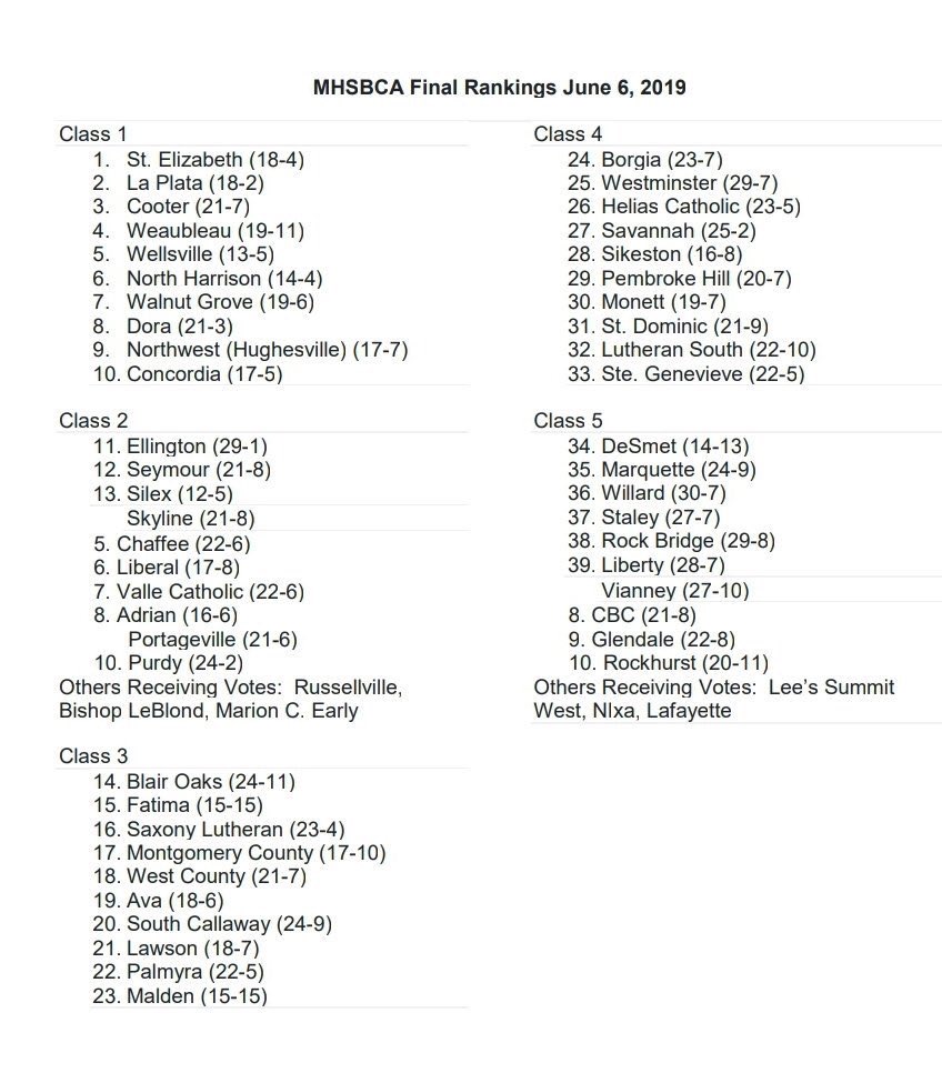 WGR5Baseball's tweet image. Great season Tigers on finishing 7th in state for the 2019 season!