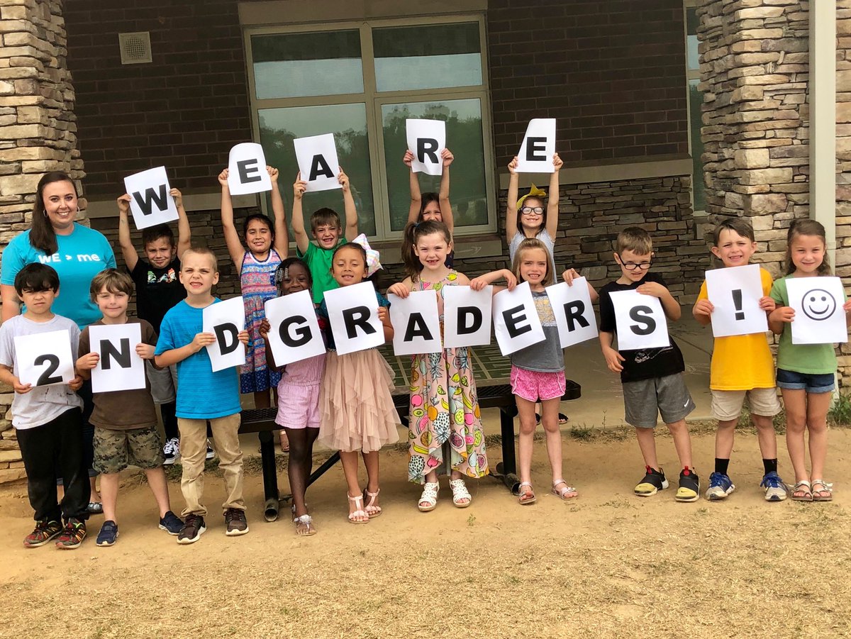 HiottHope's tweet photo. And just like that these sweet Firsties are ready for 2nd grade! I could not be more proud of their hard work, effort, determination and kindness they’ve exemplify this year! #oneRCE #RollingintoFirst https://t.co/l2VT1cxl8V