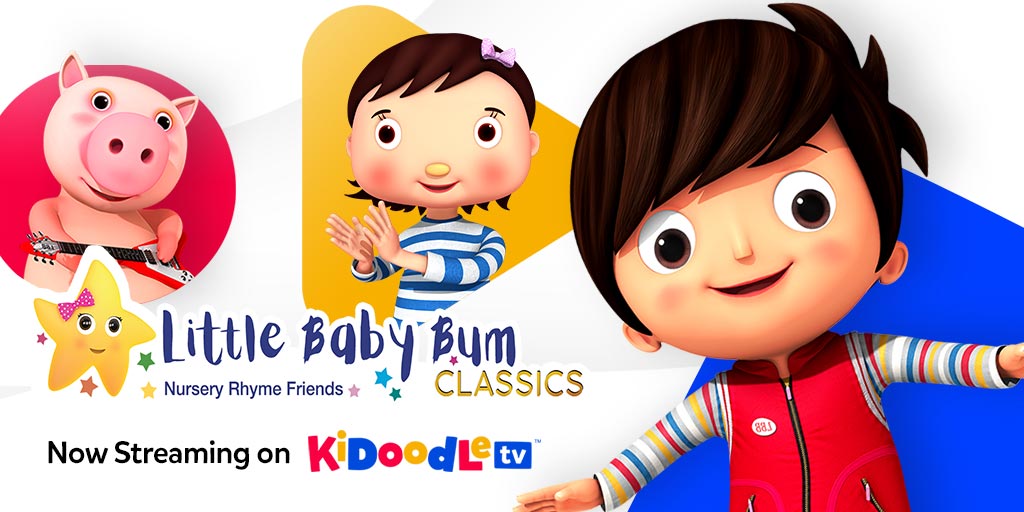 kidoodleTV's tweet photo. Every kid loves a catchy nursery rhyme! @LittleBabyBum is now streaming on #KidoodleTV
#SafeStreaming #moonbug #moonbugentertainment #littlebabybum #lbbmoments https://t.co/uTzuppyfpV