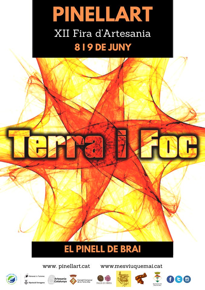🔥 Terra i foc s'uneixen aquest cap de setmana al Pinell de Brai durant la XII fira d'artesania PinellArt! No us la perdeu! 😊

#JovenTActiu #PinellArt #PinelldeBrai #TerraAlta