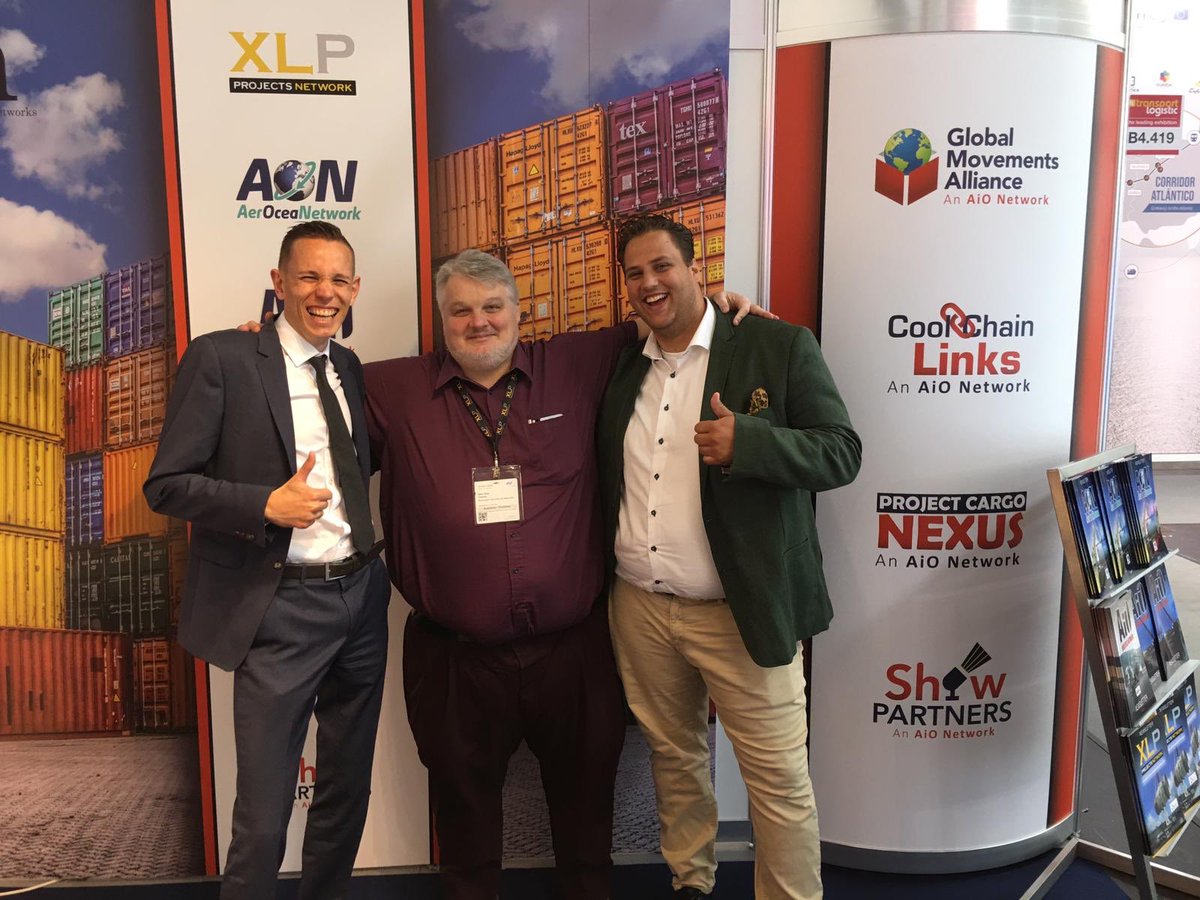 RedWolfGlobal's tweet photo. We met Jos De Jonge and David van der Kramer of RWG Dutch based agent Globalistics (Moerdijk, Netherlands) at TransportLogistic in Munich.
#RedWolfGlobal #import #export #logistics #TransportLogistic https://t.co/EkXjFrc5x8